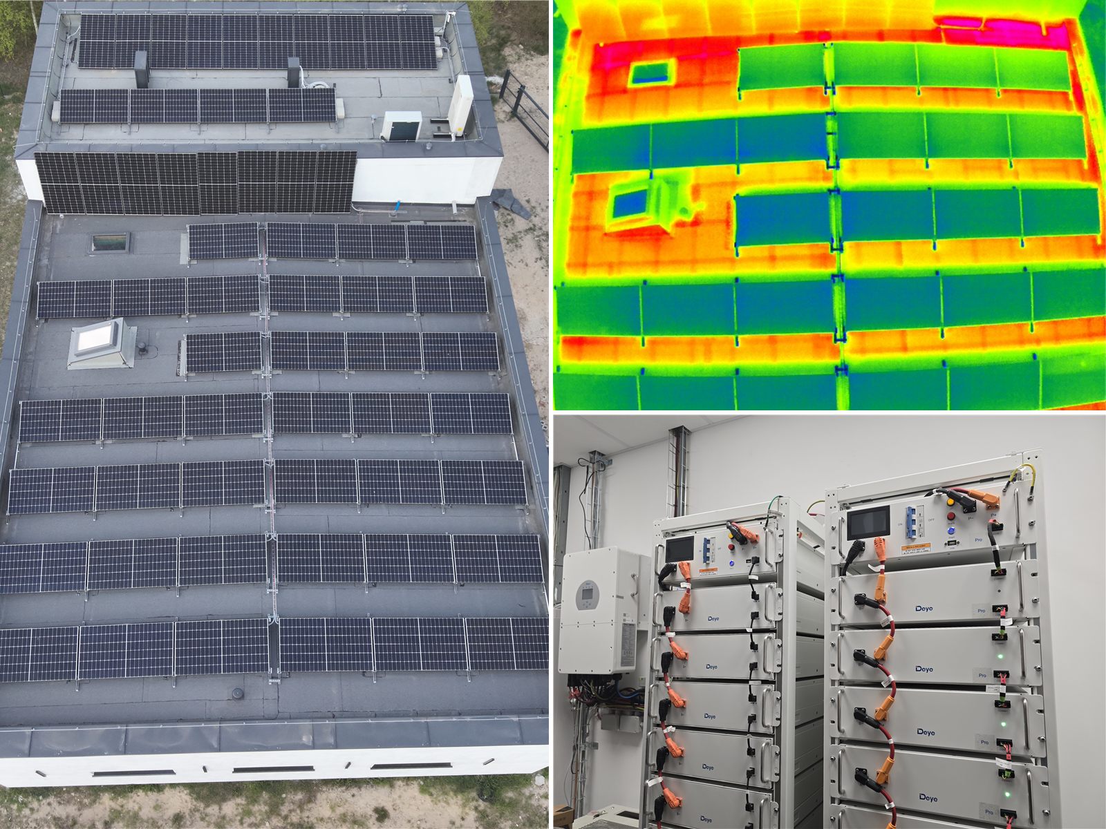 Fotowoltaika z magazynem energii i termowizją